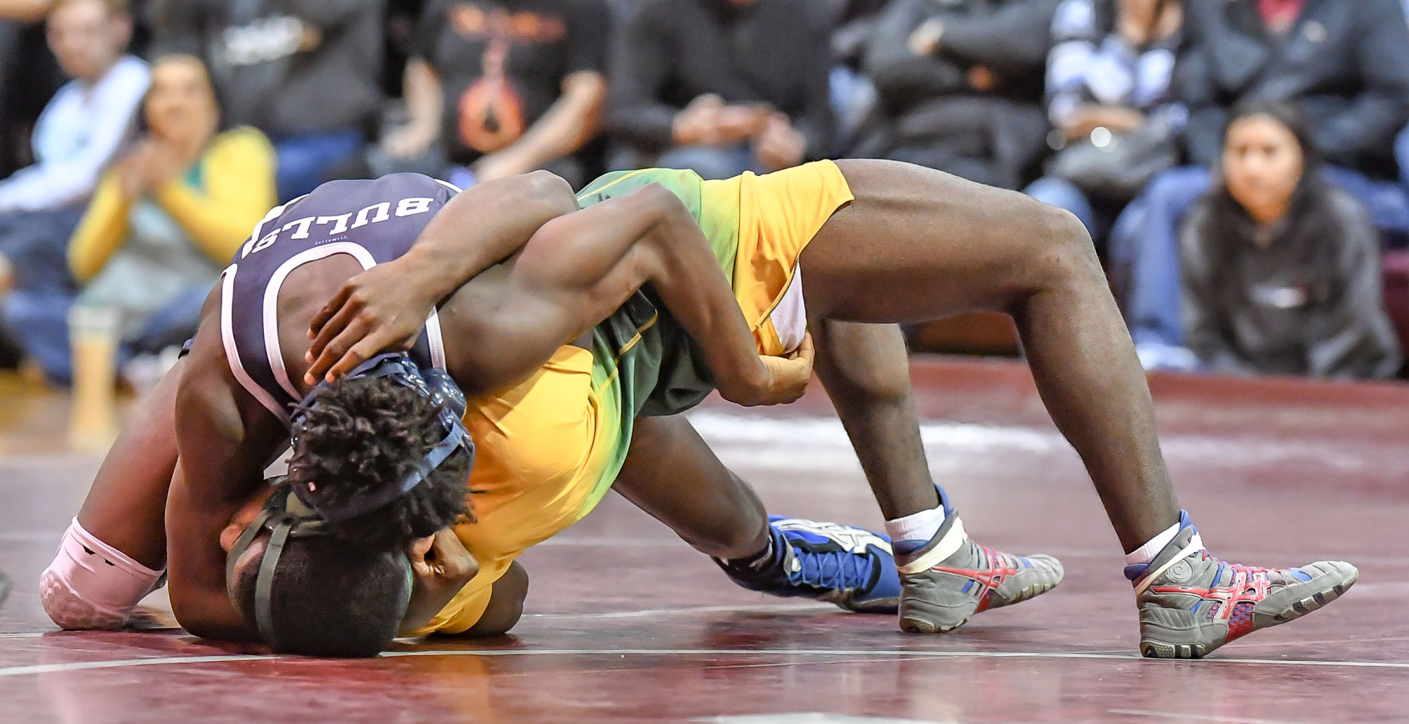 Wednesday night high school wrestling action